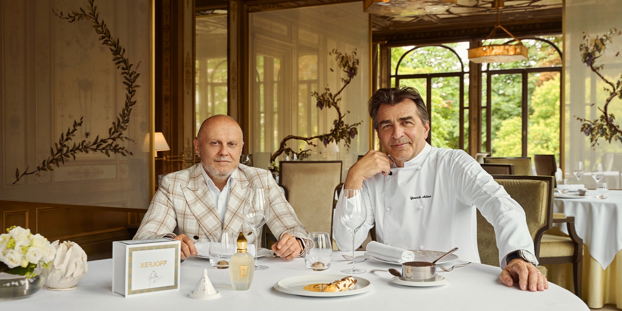 Sergio Momo and Yannick Alléno