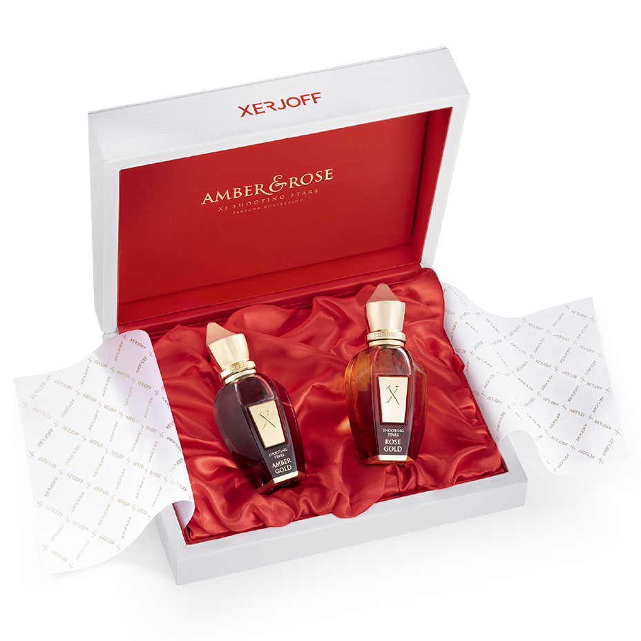 Amber Gold & Rose Gold