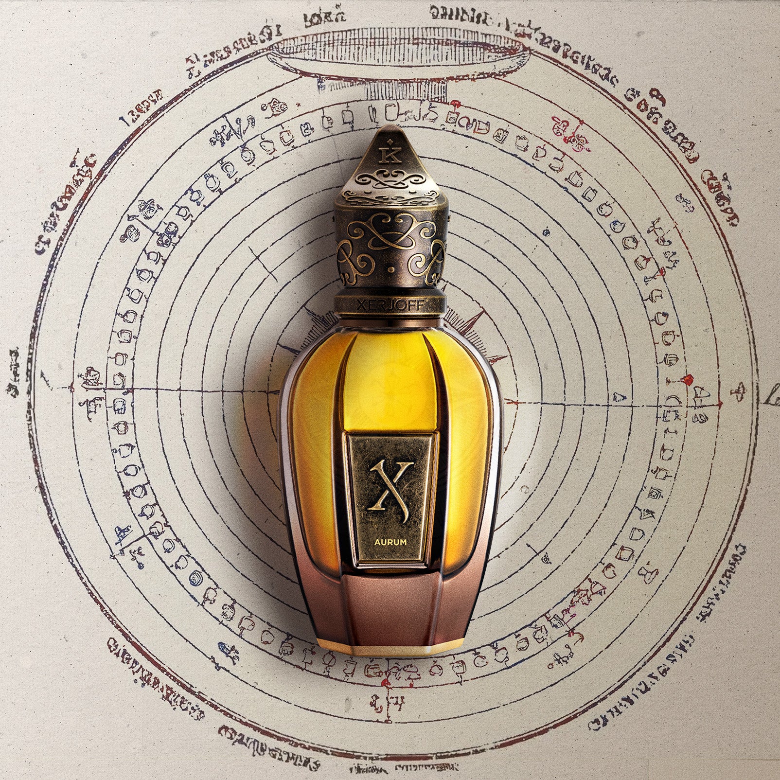 絵画 fragrance Aurum: pure alchemic magic, distilled into perfume form | Xerjoff