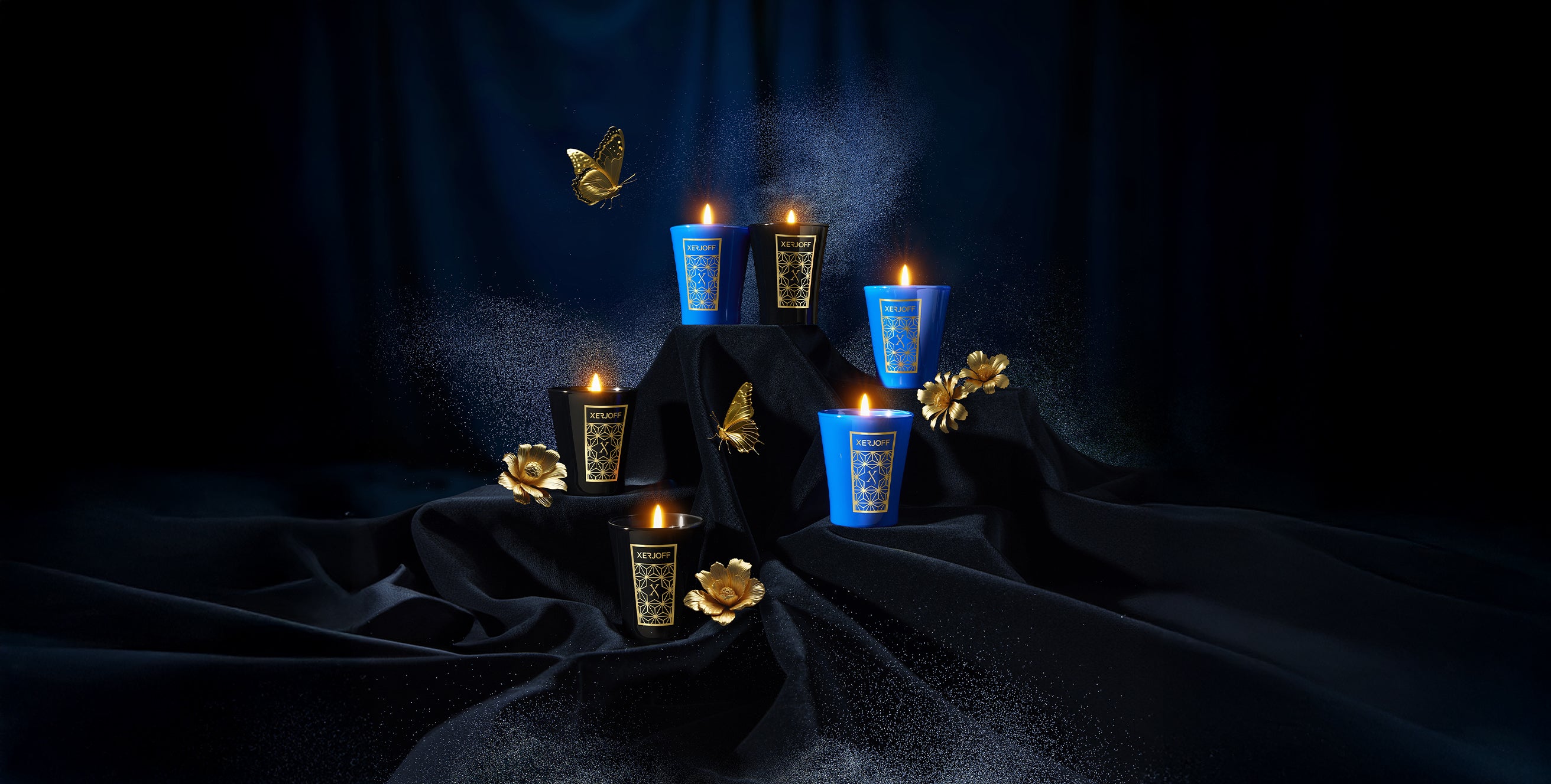 Blue scented candles: embark on a sensory voyage | Xerjoff