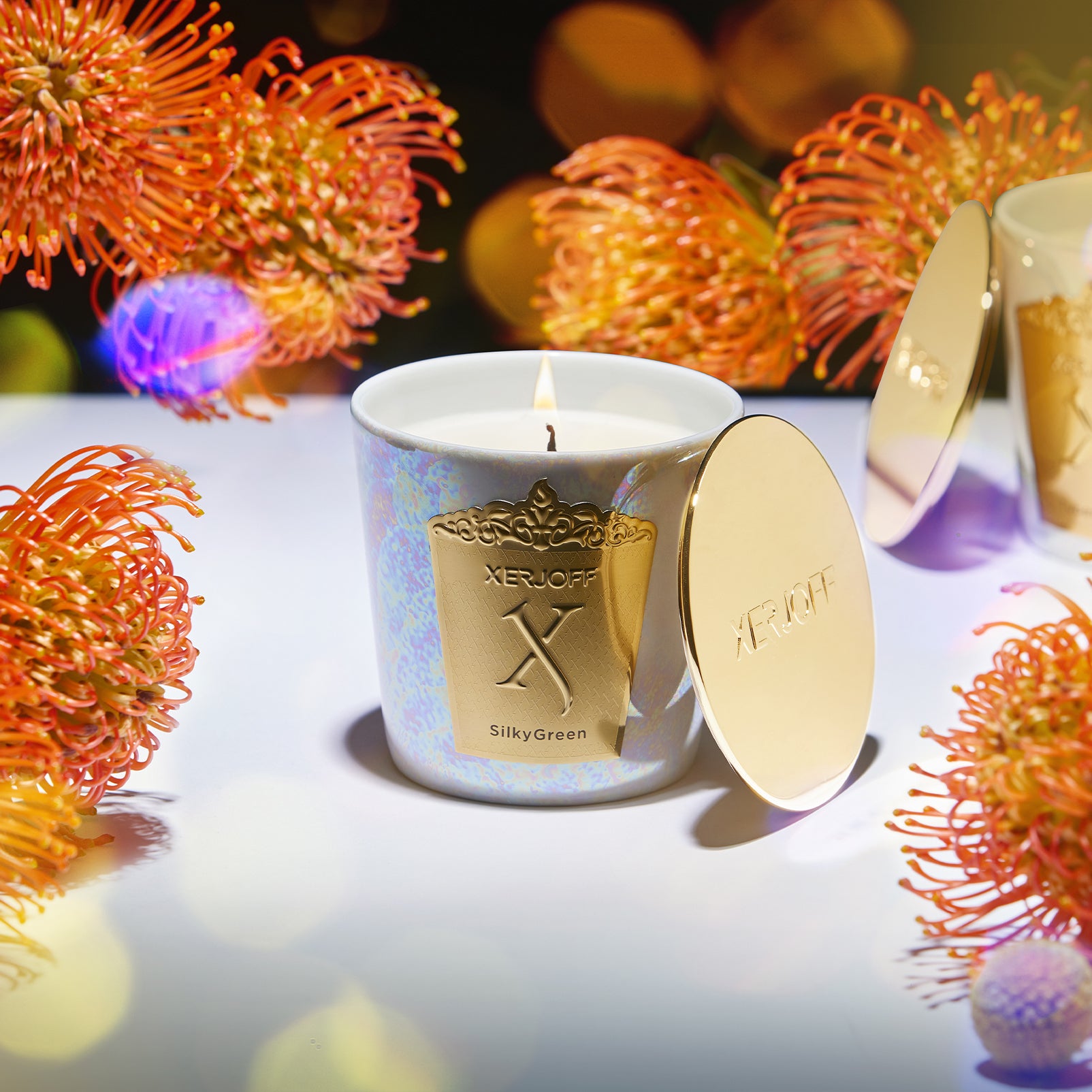 SilkyGreen Scented Candle